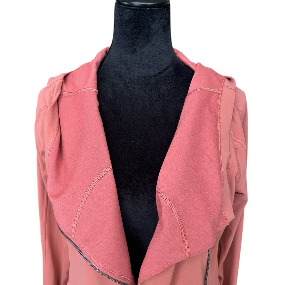 Every Journey Hoodie Coral Salmon Pink Sz 10 - Picture 6 of 16